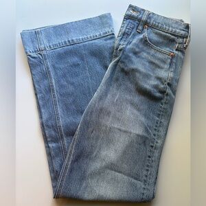 Jcrew Wide Leg Trouser Jeans 26